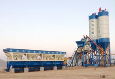 Çimento üretimi için beton santrali