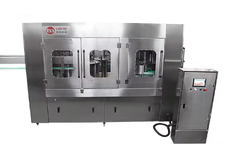 CO2 işleme ile gazlı içecek dolum makinası