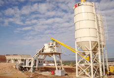 25 m mobil Beton Santrali