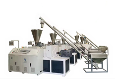 PVC ve WPC profilleri için ekstrüzyon hattı