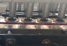 Cam sıvı şişelerin otomatik doldurulması, kapatılması ve kapatılması için makine